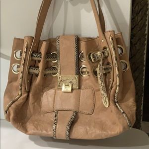 COPY - Jimmy Choo tote Handbag leather satchel